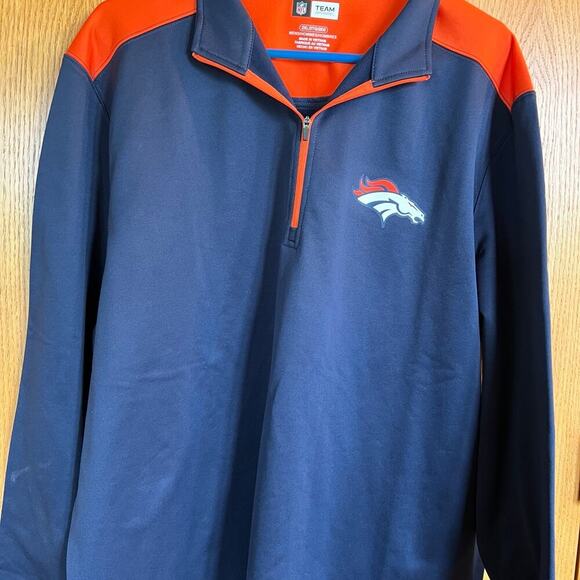 Denver Broncos 2XL men’s 1/4 zip jacket - Picture 3 of 7